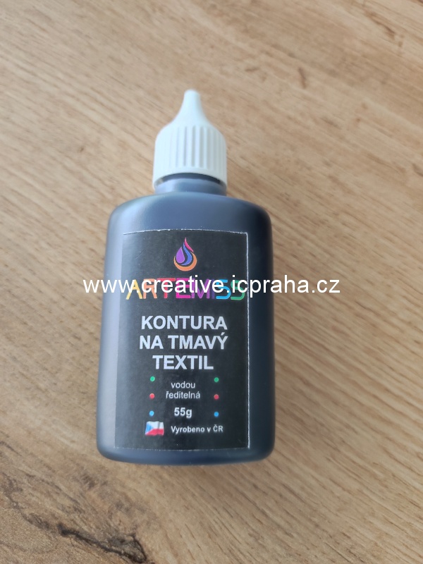 ArteMiss kontura na tm.textil 55g - černá